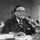 Transportation Secretary William T. Coleman testifies before Senate commerce subcommittee on Feb. 20, 1976. (AP Photo/Harvey Georges)